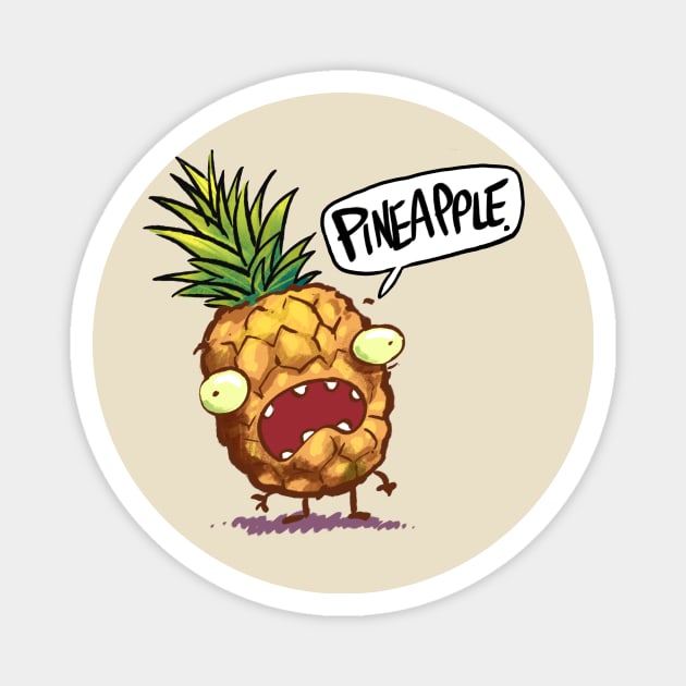 Pineapple Magnet by neilkohney